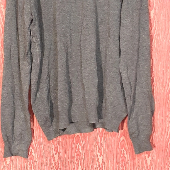 DSTRCT&ROW Crewneck Black Heather Long Sleeve Sweater Men's  Sz. L - Picture 4 of 11